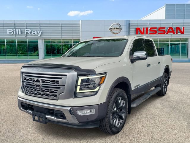 Used 2021 Nissan Titan Platinum Reserve w/ Moonroof Package AWD/4WD image 2