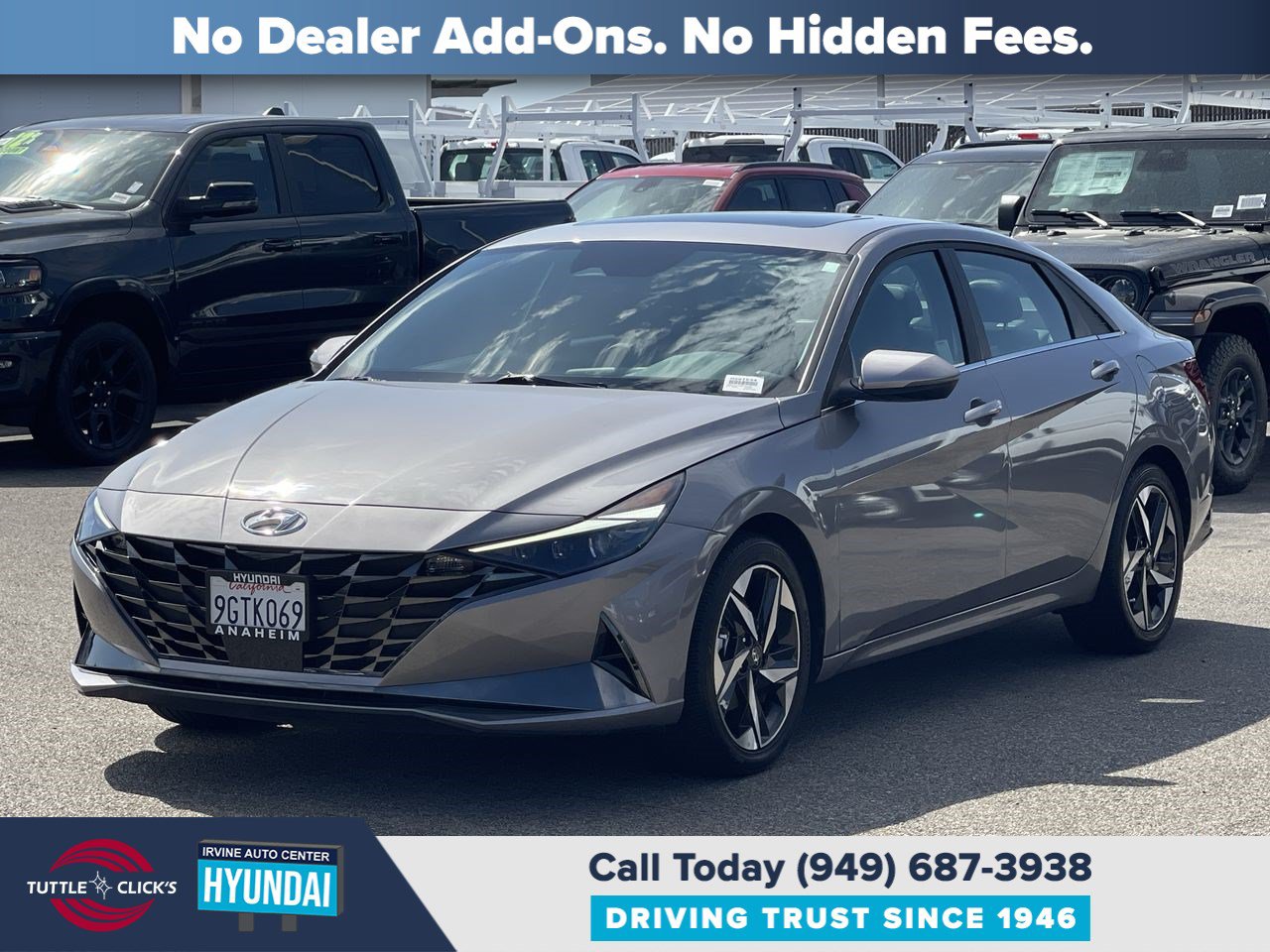 Certified 2023 Hyundai Elantra Limited FWD image 3