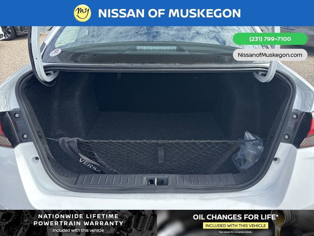 New 2025 Nissan Versa S w/ Trunk Package image 26