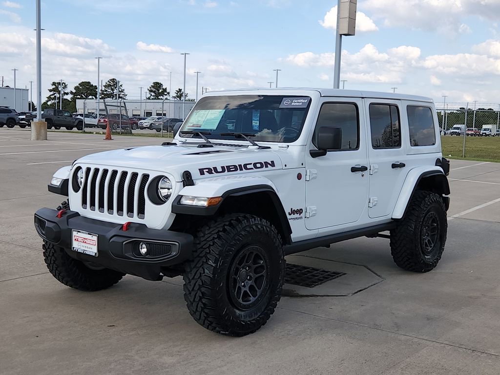 Used 2021 Jeep Wrangler Unlimited Rubicon w/ Xtreme Recon 35" Tire Package image 3