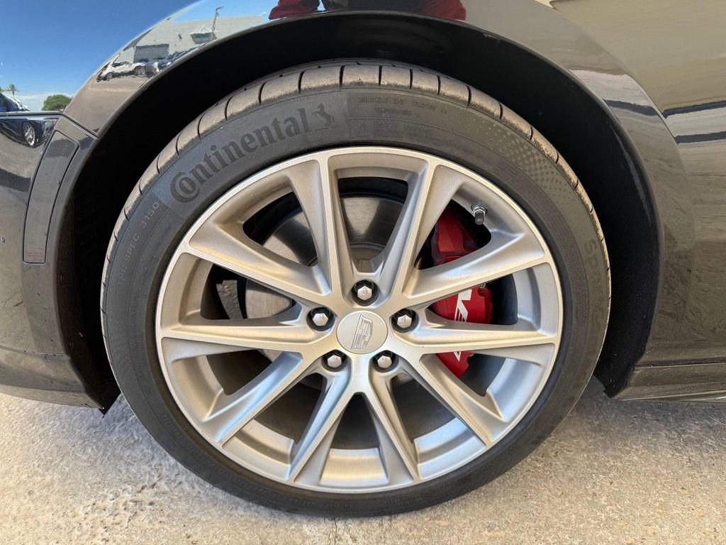 Used 2022 Cadillac CT4 V w/ Technology Package AWD/4WD image 11