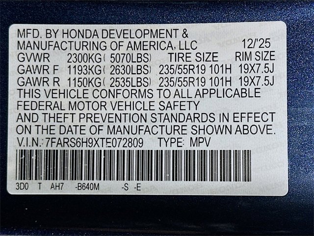 Certified 2026 Honda CR-V Sport Touring image 35