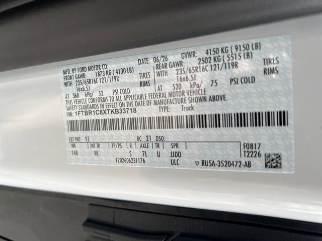 New 2026 Ford Transit 250 148 Medium Roof RWD image 29