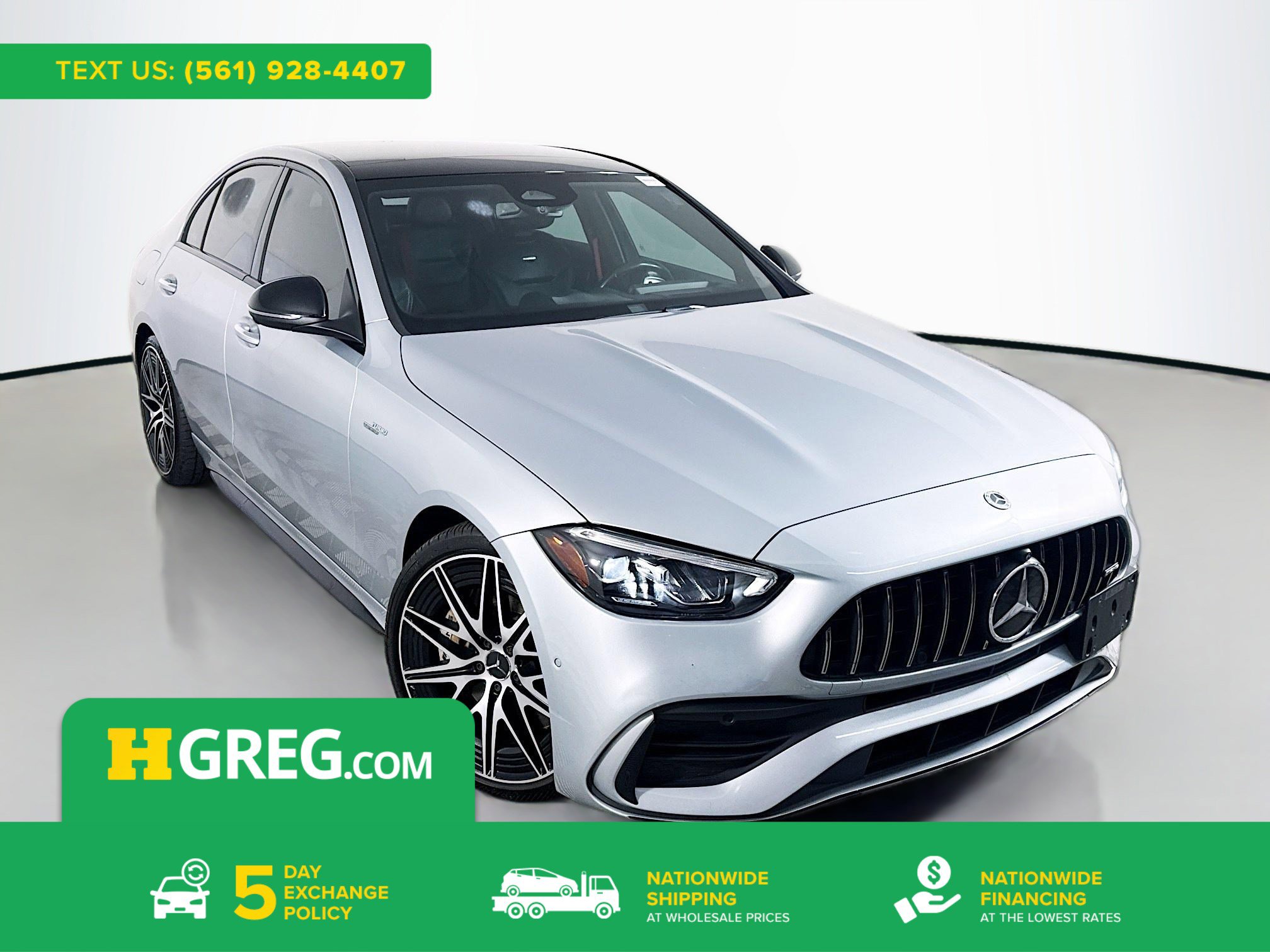 Used 2023 Mercedes-Benz C 43 AMG 4MATIC Sedan w/ Pinnacle Trim Package