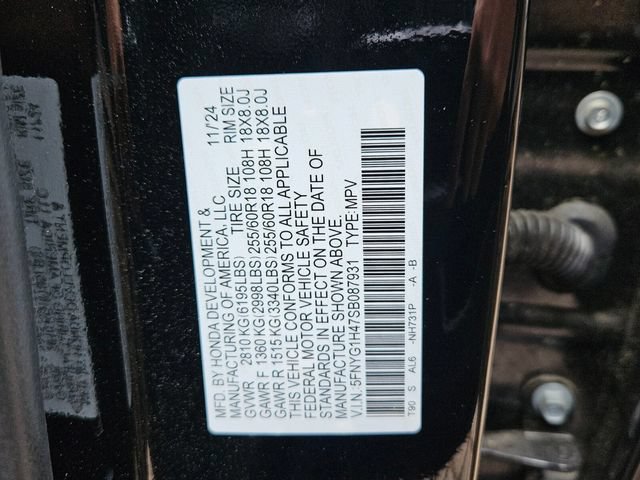 Certified 2025 Honda Pilot EX-L image 16