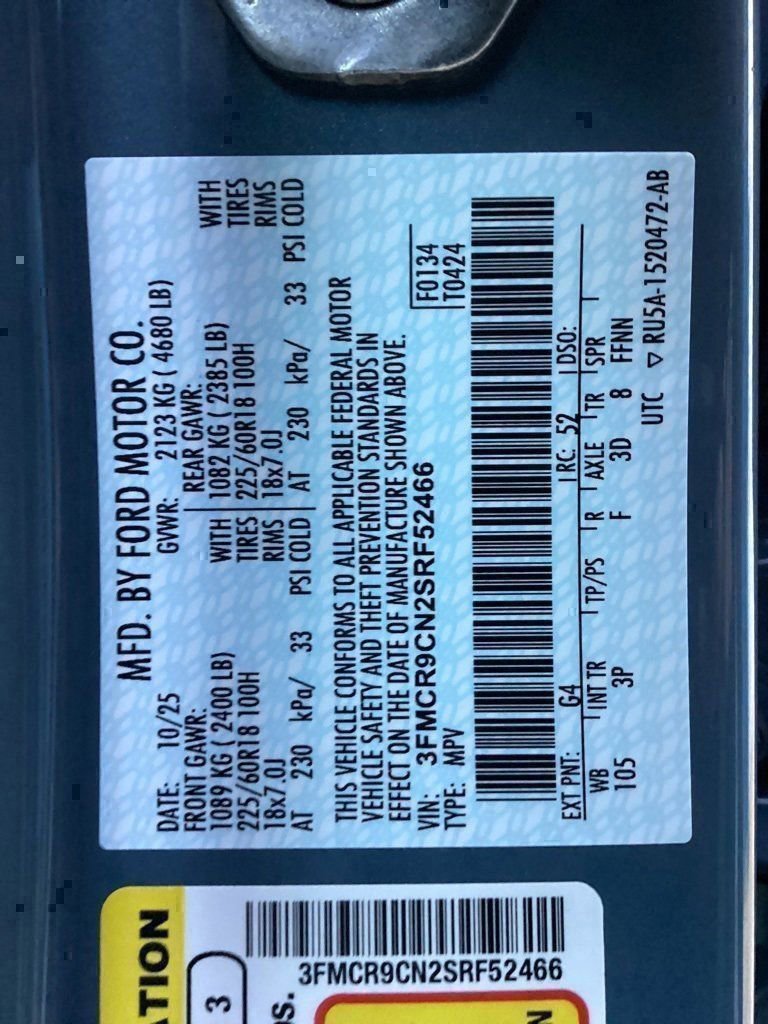 New 2025 Ford Bronco Sport Outer Banks w/ Outer Banks Tech Package+ AWD/4WD image 66