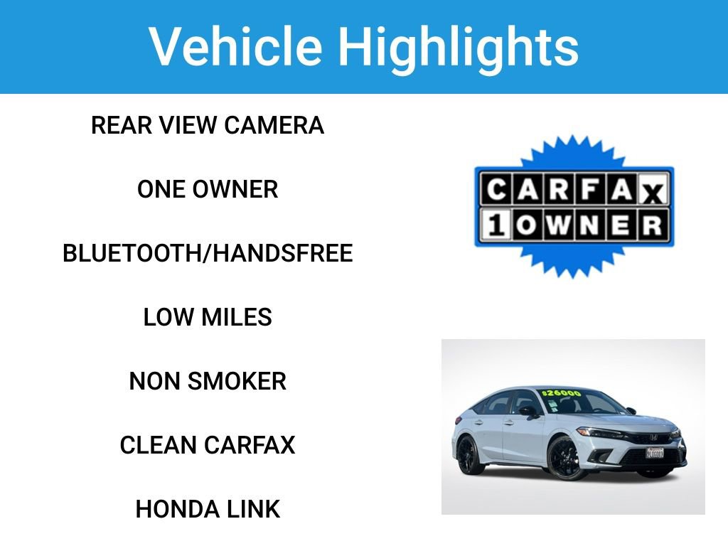 Used 2024 Honda Civic Sport image 2