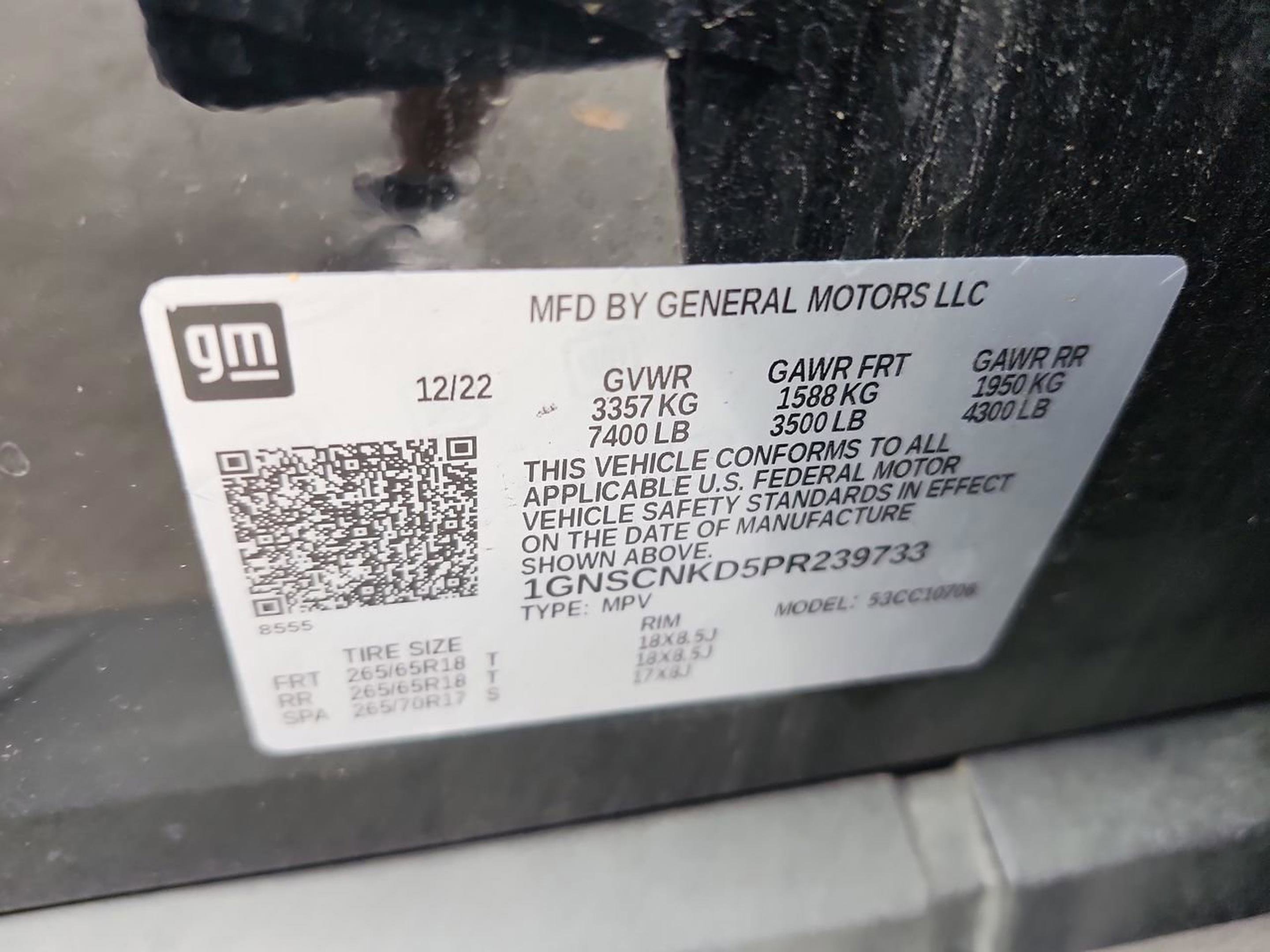 Used 2023 Chevrolet Tahoe LT RWD image 22