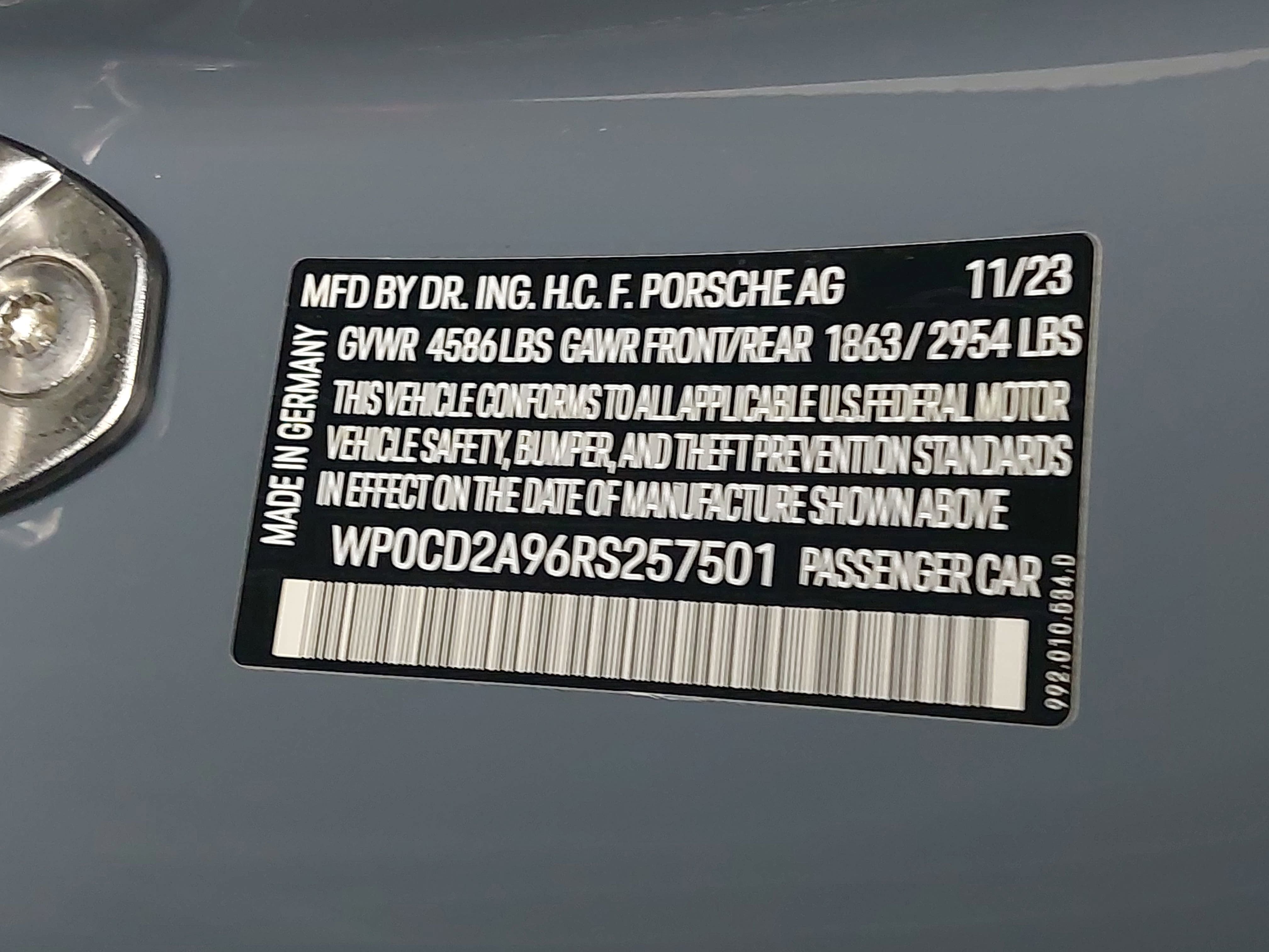 Certified 2024 Porsche 911 Turbo S AWD/4WD image 32
