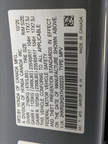 New 2026 Honda CR-V LX image 17