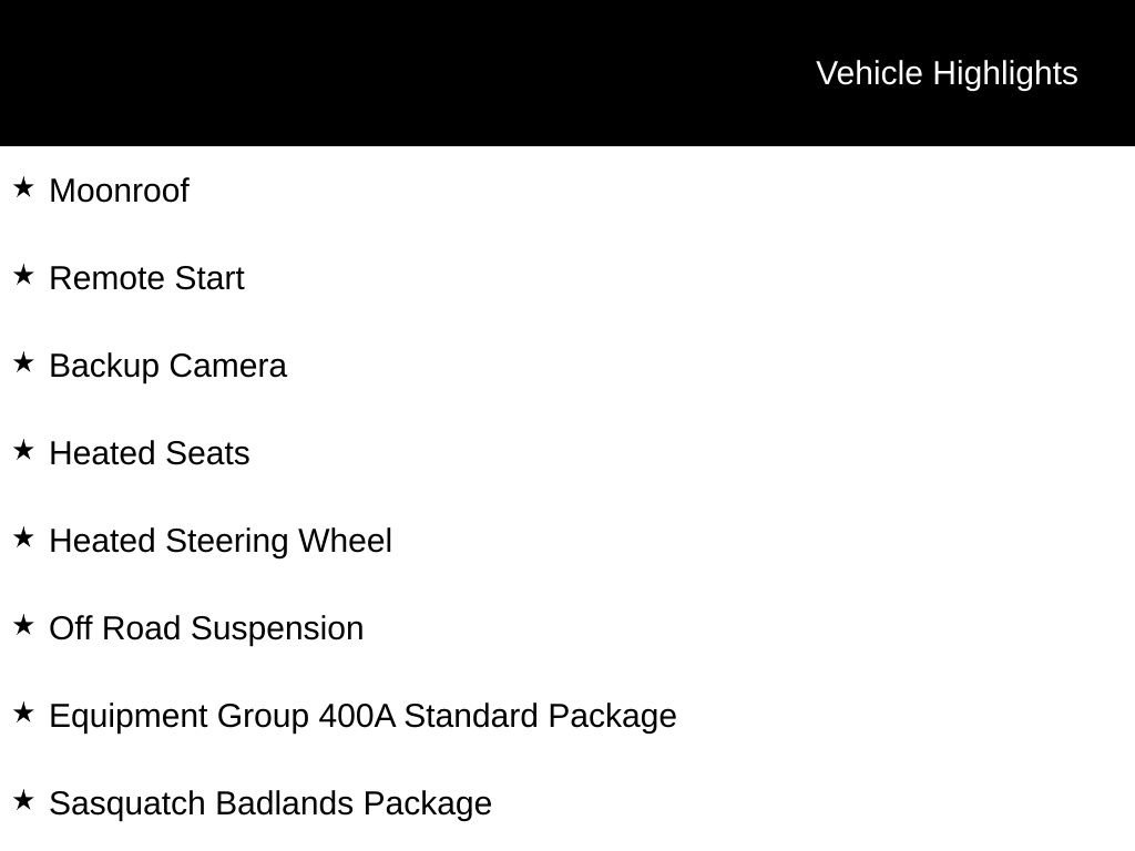 New 2026 Ford Bronco Sport Badlands w/ Sasquatch Badlands Package AWD/4WD image 3