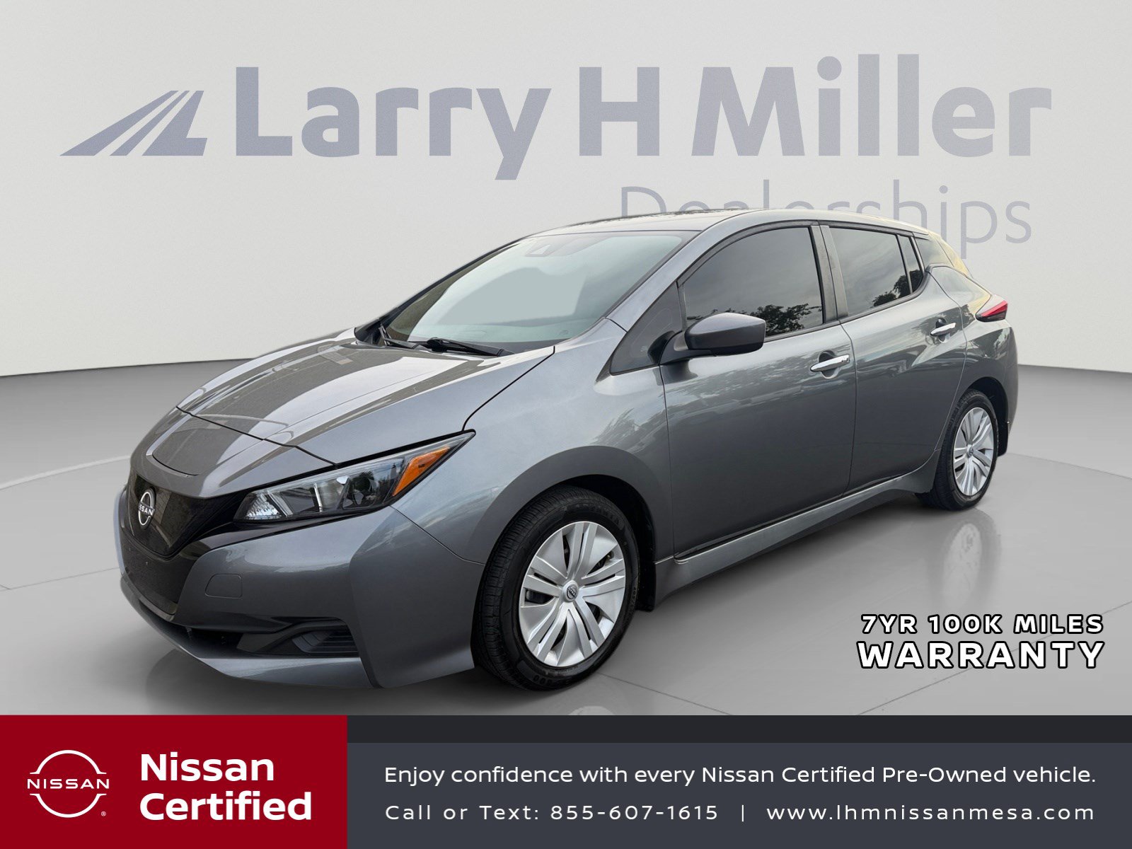 Certified 2023 Nissan Leaf S