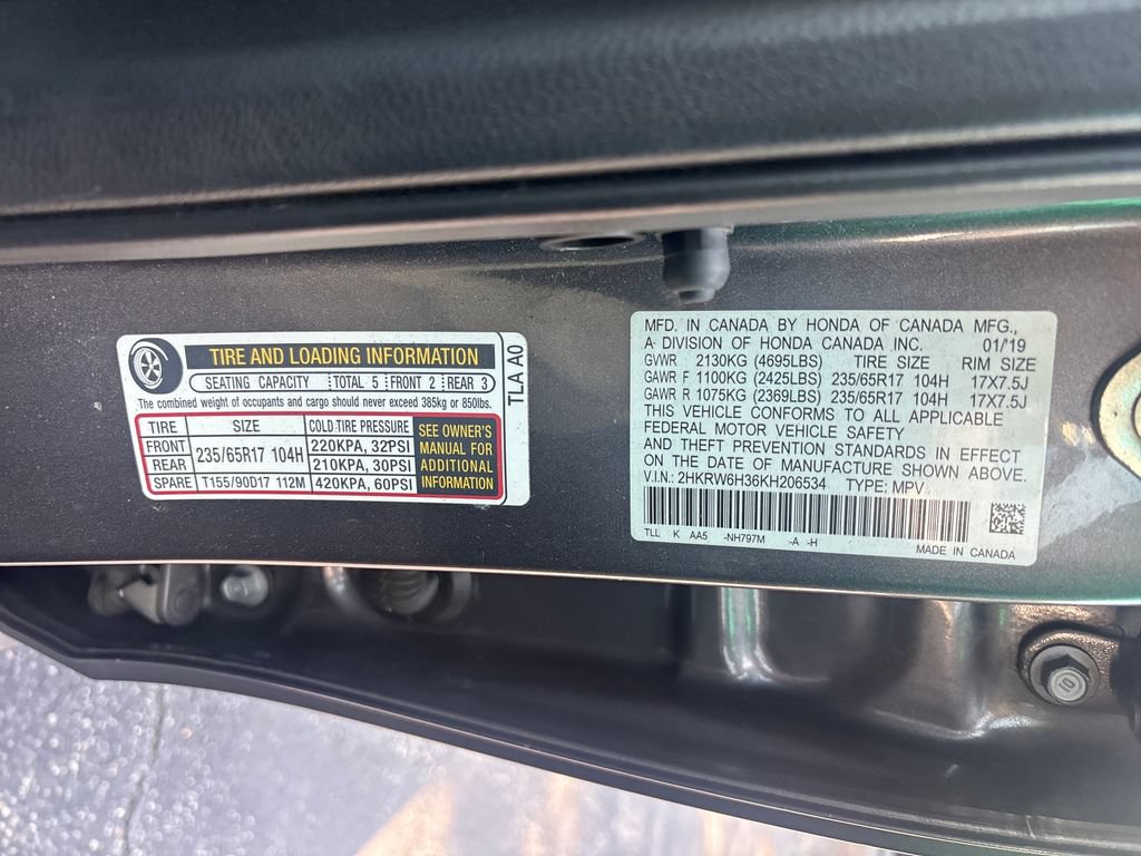 Certified 2019 Honda CR-V LX image 26