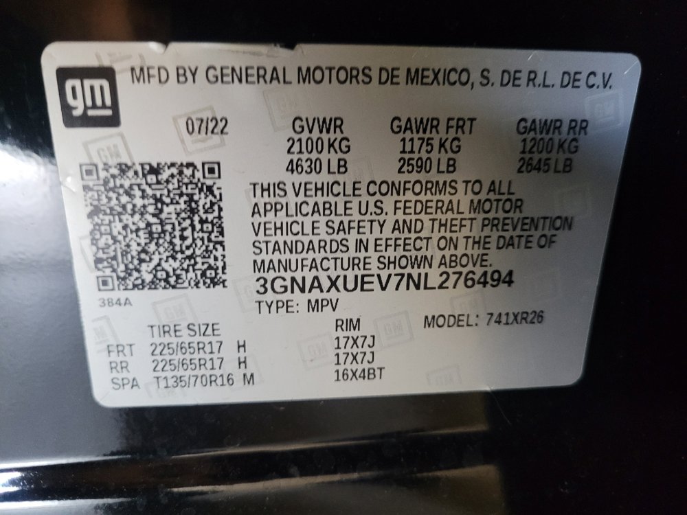 Used 2022 Chevrolet Equinox LT AWD/4WD image 33