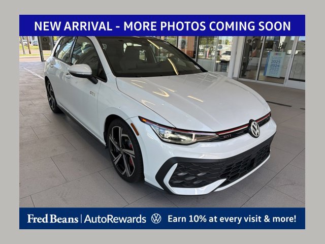 Used 2025 Volkswagen GTI SE w/ SE Leather Seating Package FWD image 1