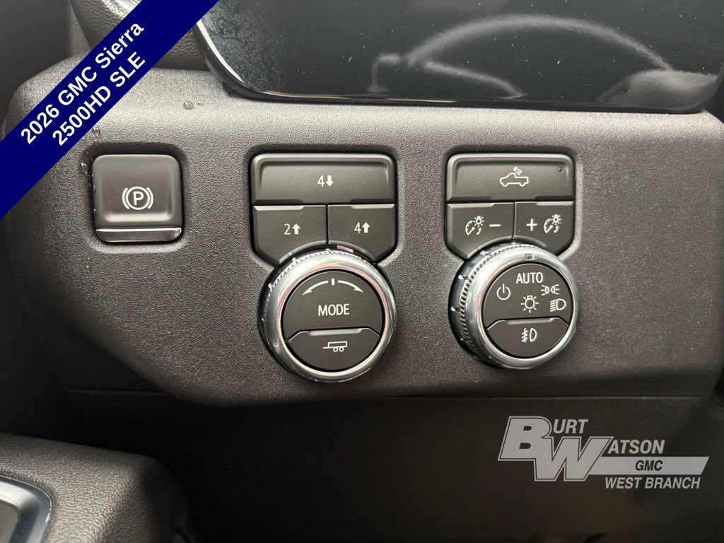 New 2026 GMC Sierra 2500 SLE w/ SLE Value Package; AWD/4WD image 16