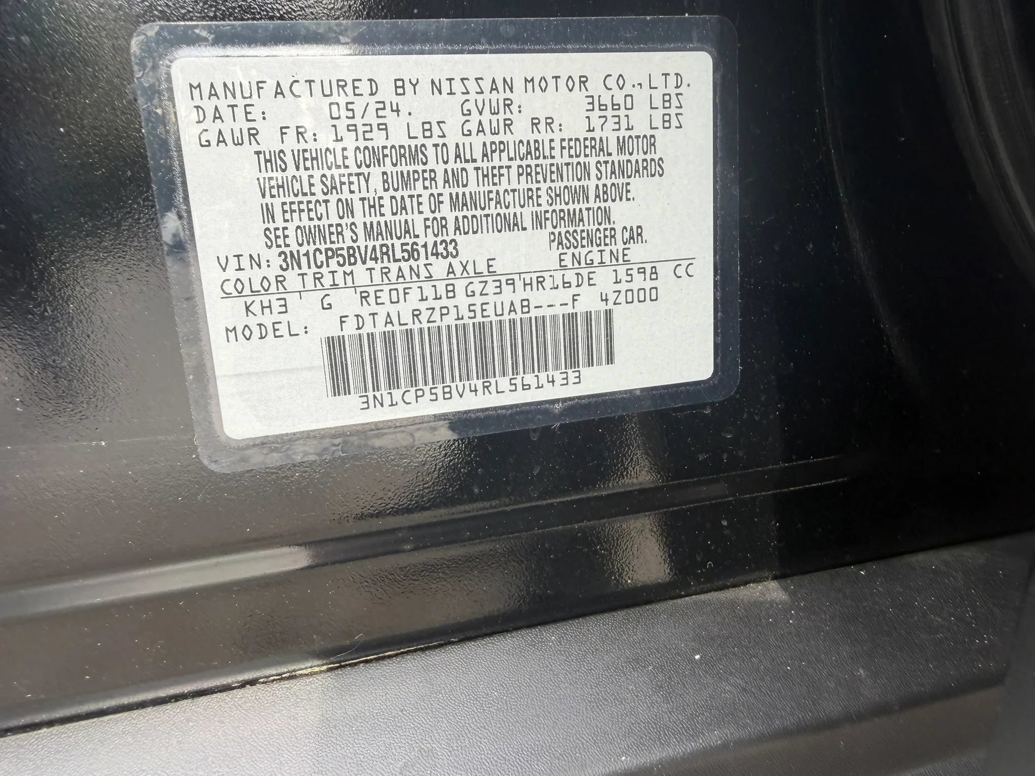 Used 2024 Nissan Kicks S FWD image 32