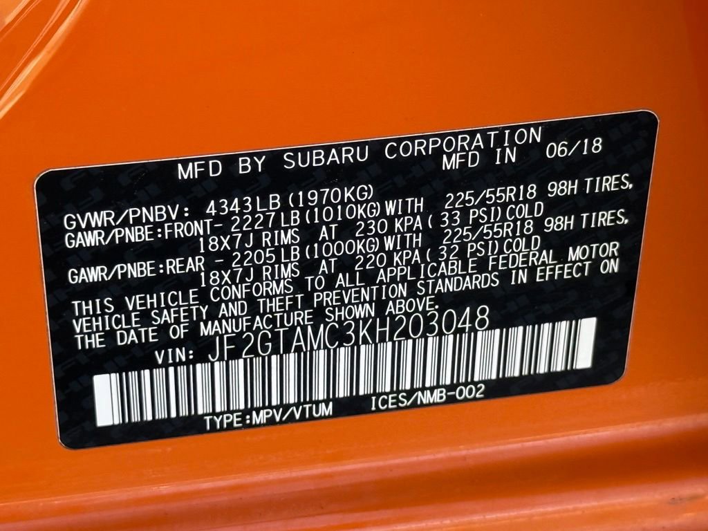 Used 2019 Subaru Crosstrek 2.0i Limited image 26