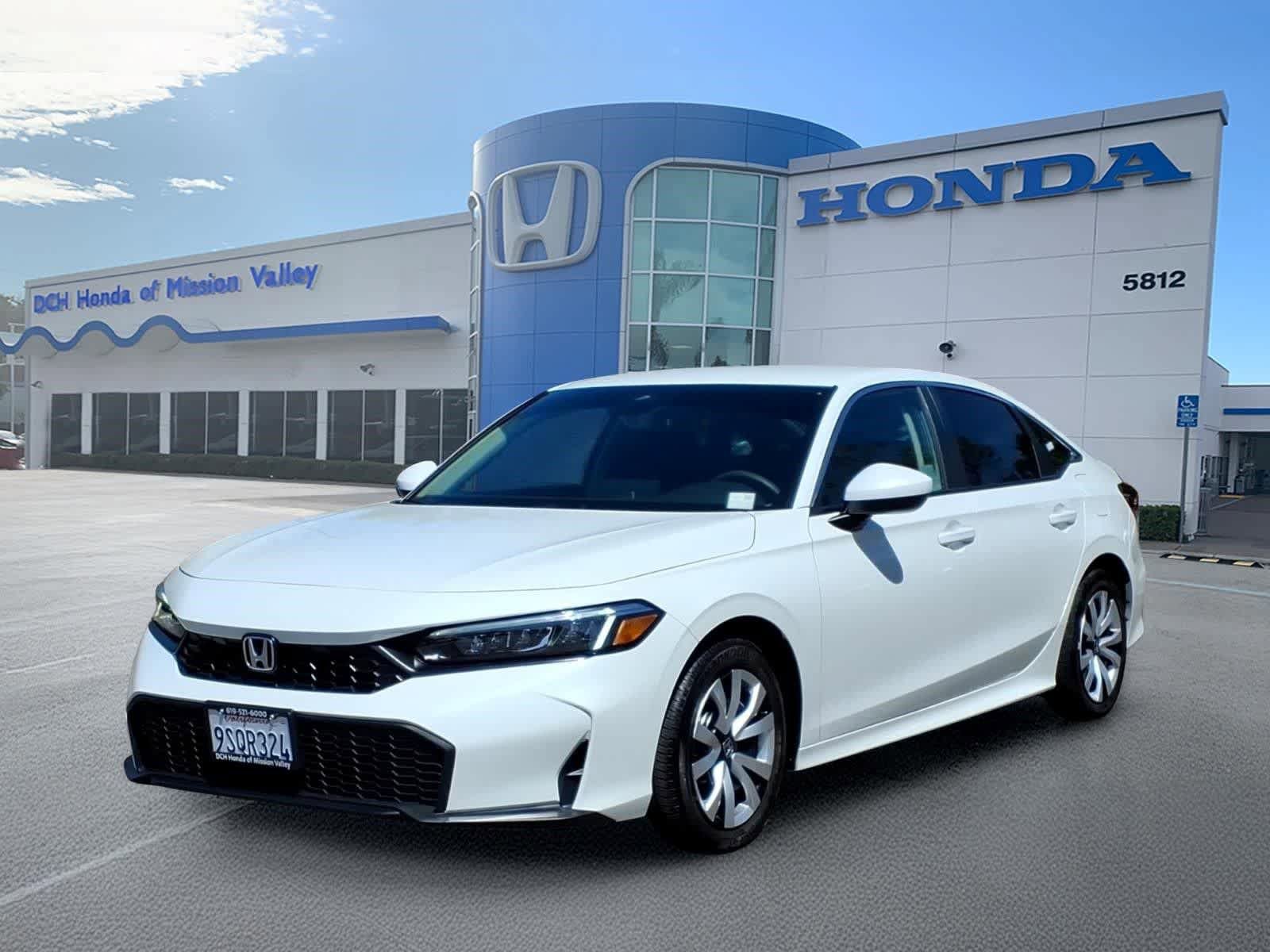 Certified 2025 Honda Civic LX image 1