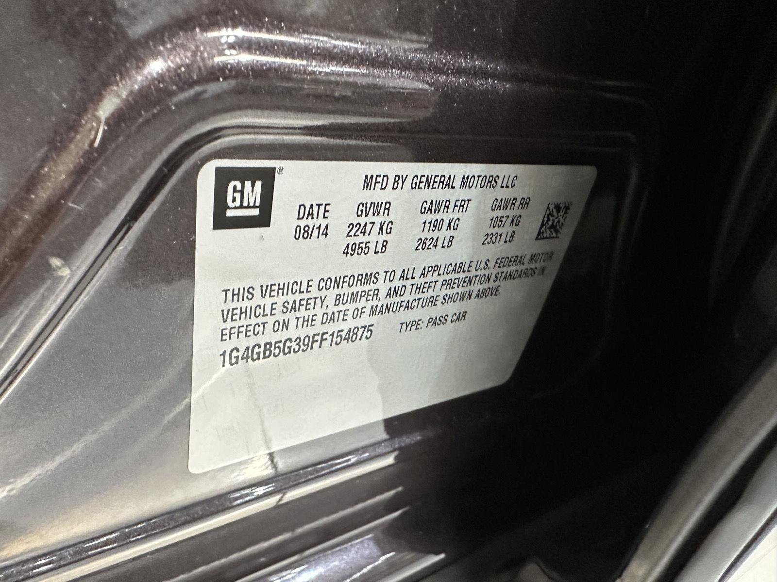 Used 2015 Buick LaCrosse Leather w/ Experience Buick Package FWD image 13