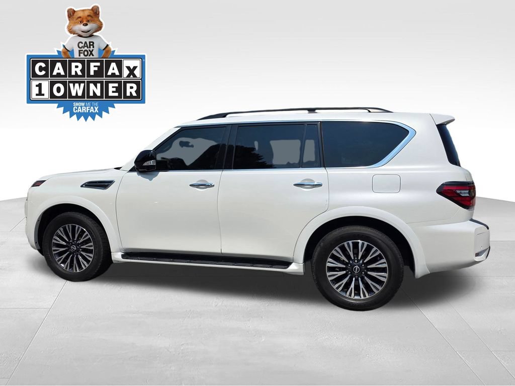 Used 2023 Nissan Armada SL w/ Midnight Edition Package RWD image 4