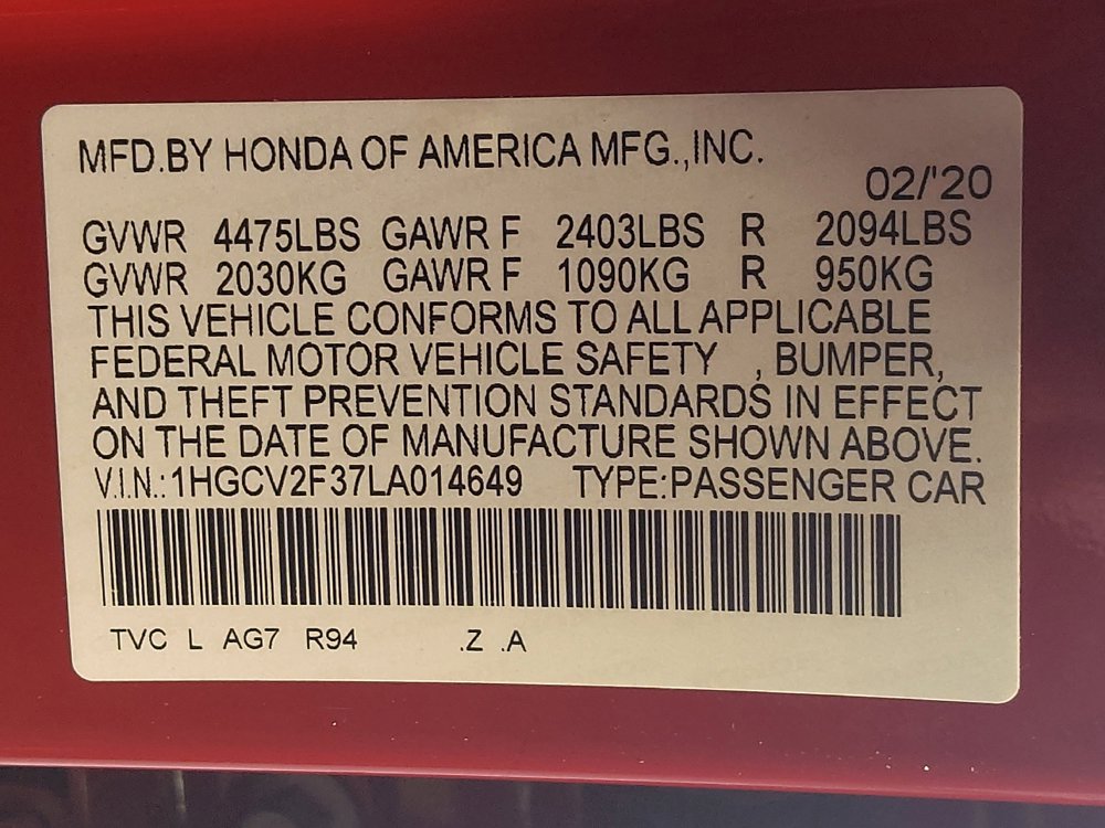 Used 2020 Honda Accord Sport image 33