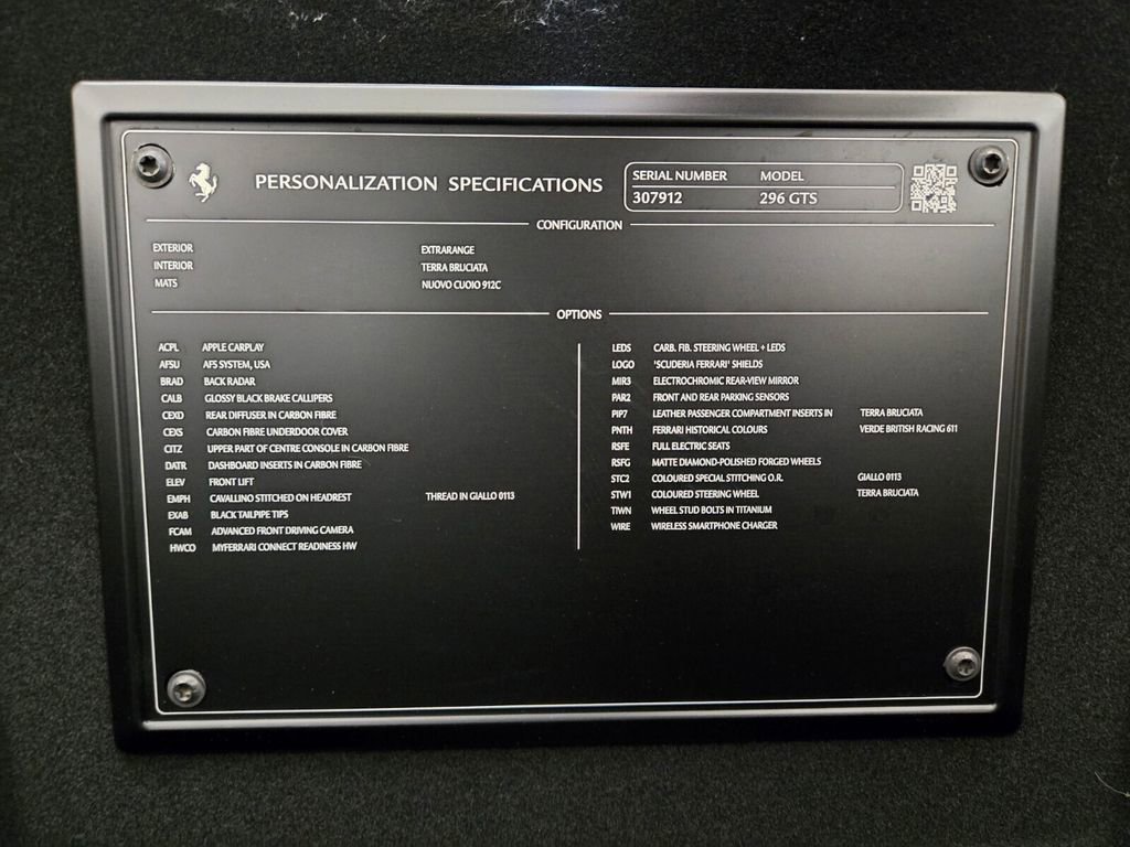 Used 2024 Ferrari 296 GTS RWD image 28
