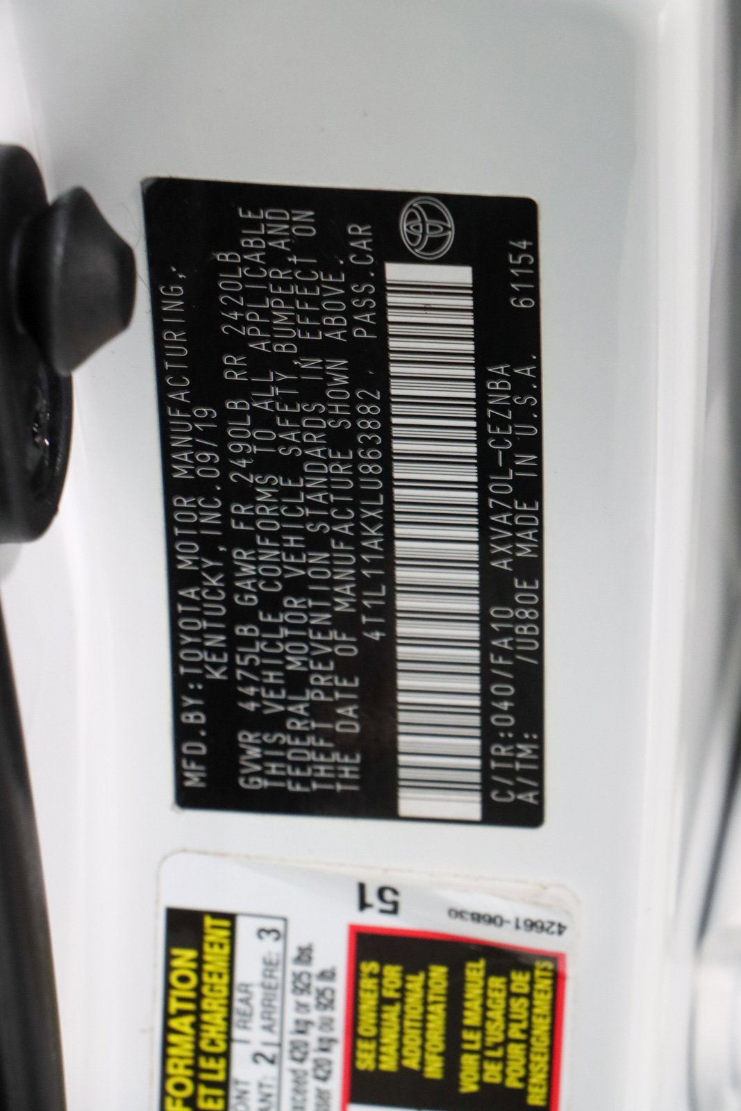 Used 2020 Toyota Camry LE image 30