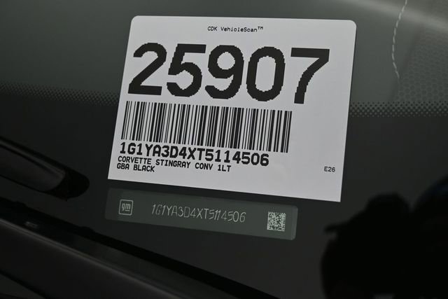 New 2026 Chevrolet Corvette Stingray Convertible w/ 1LT RWD image 41