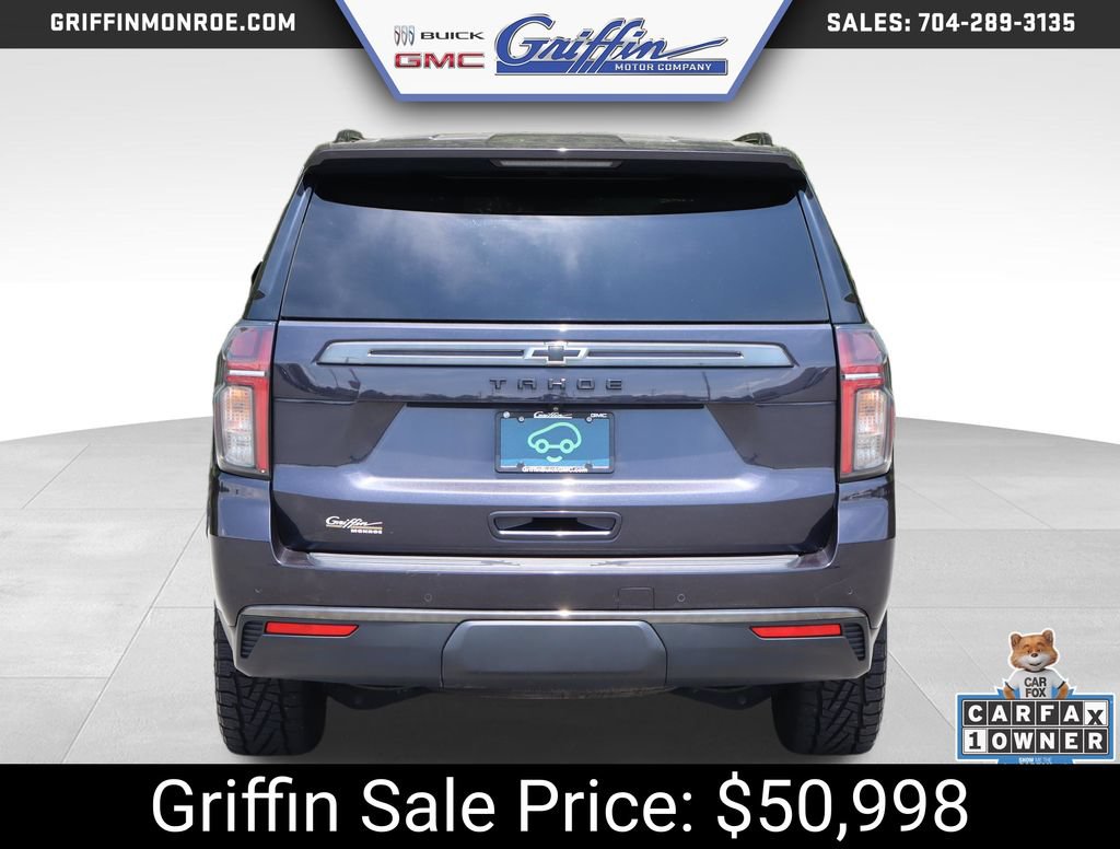 Certified 2022 Chevrolet Tahoe Z71 w/ Luxury Package AWD/4WD image 4