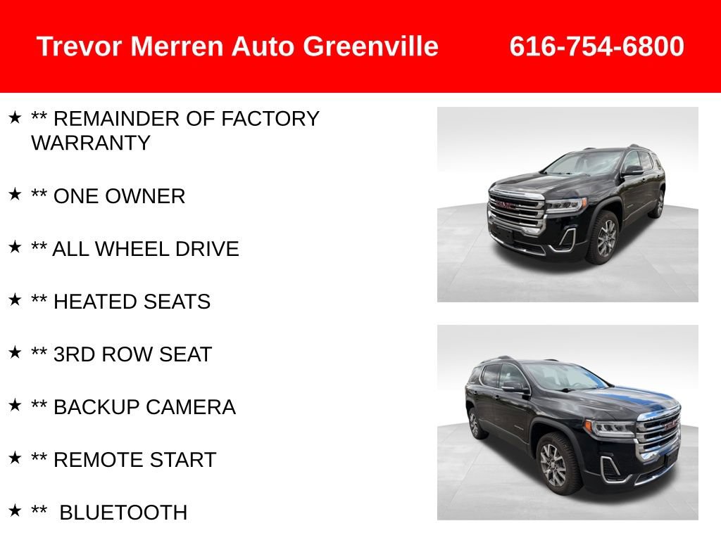 Used 2023 GMC Acadia SLE AWD/4WD image 7