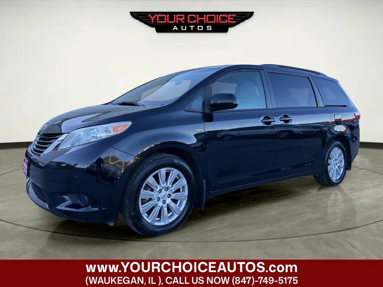 Used 2017 Toyota Sienna LE AWD/4WD image 1