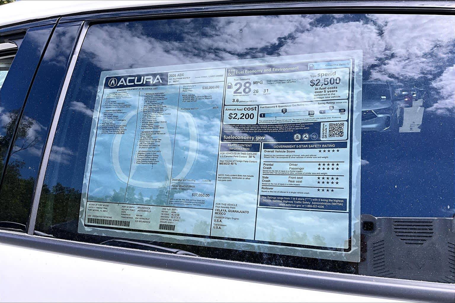 New 2026 Acura ADX FWD image 22