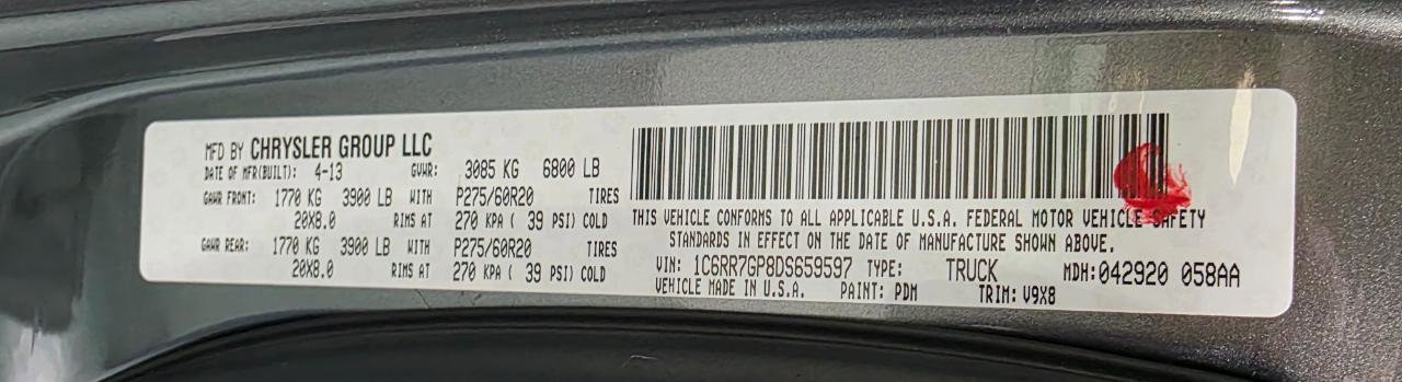 Used 2013 RAM 1500 Classic SLT w/ Premium Display Pkg image 40