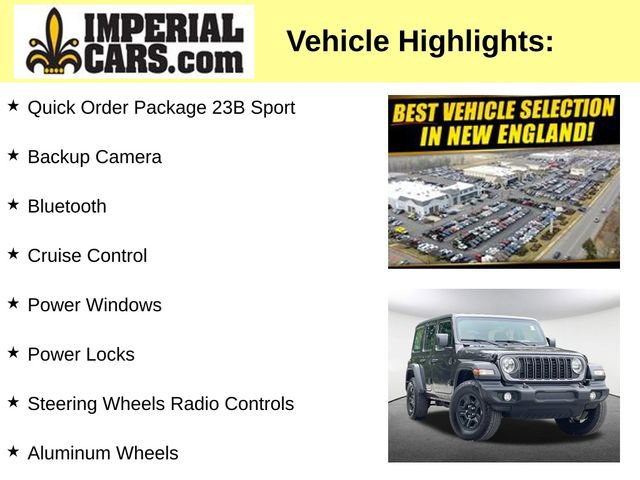 Used 2025 Jeep Wrangler Unlimited Sport AWD/4WD image 8
