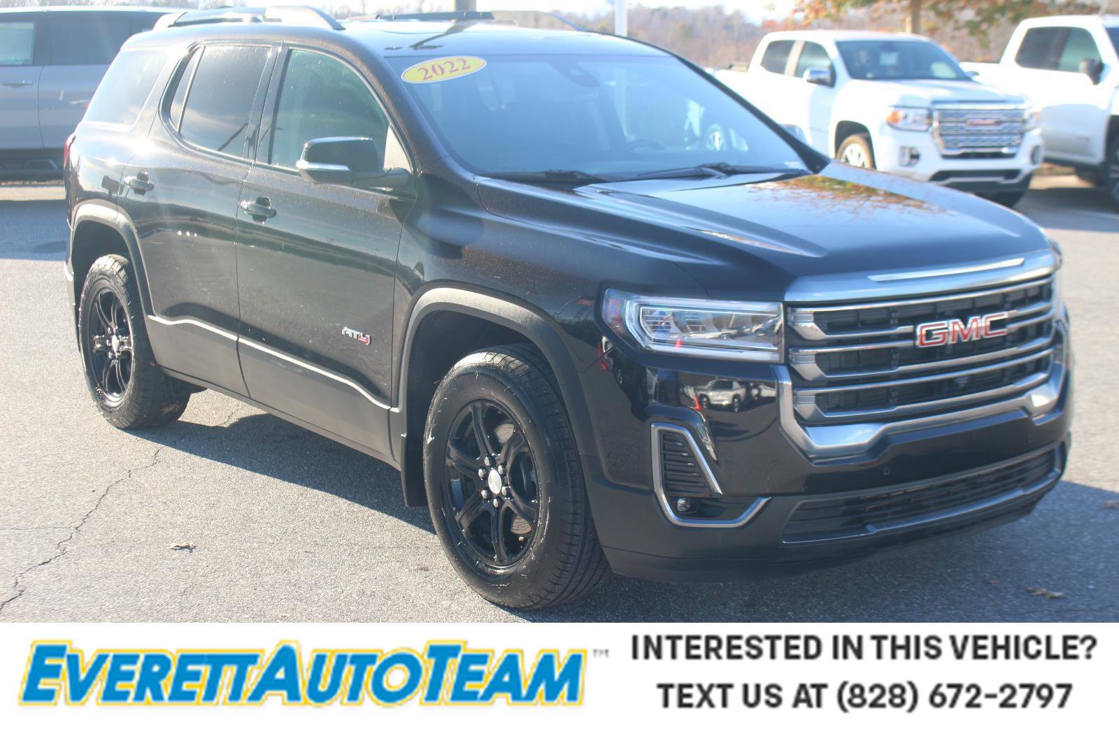 Used 2022 GMC Acadia AT4 w/ Technology Package