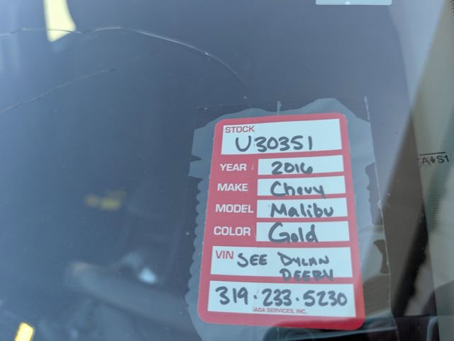 Used 2016 Chevrolet Malibu LT image 26