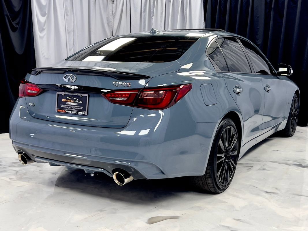 Used 2021 INFINITI Q50 Red Sport 400 image 6