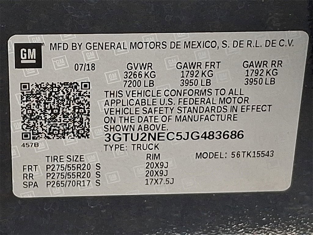 Used 2018 GMC Sierra 1500 SLT image 27