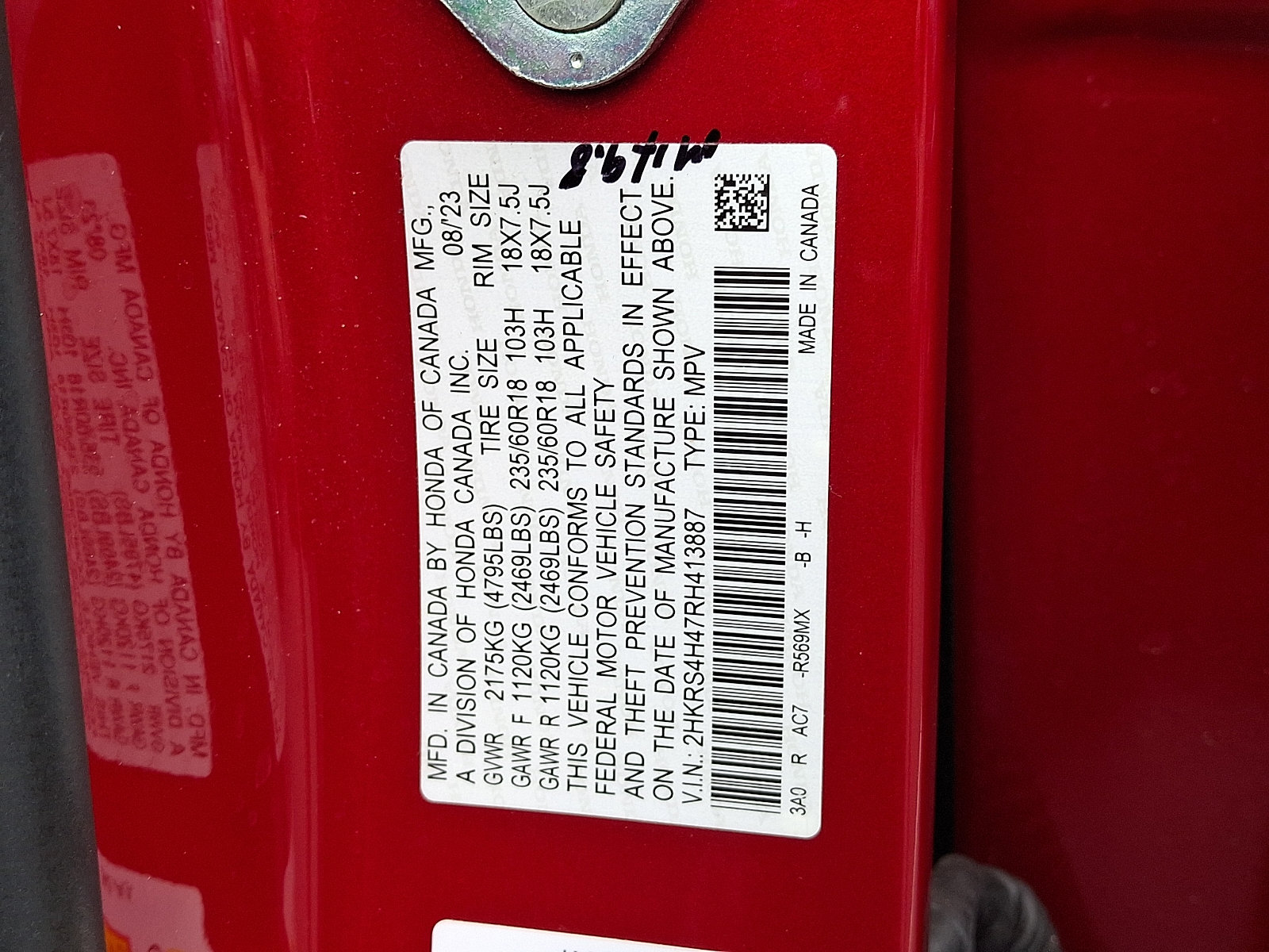 Used 2024 Honda CR-V EX image 20
