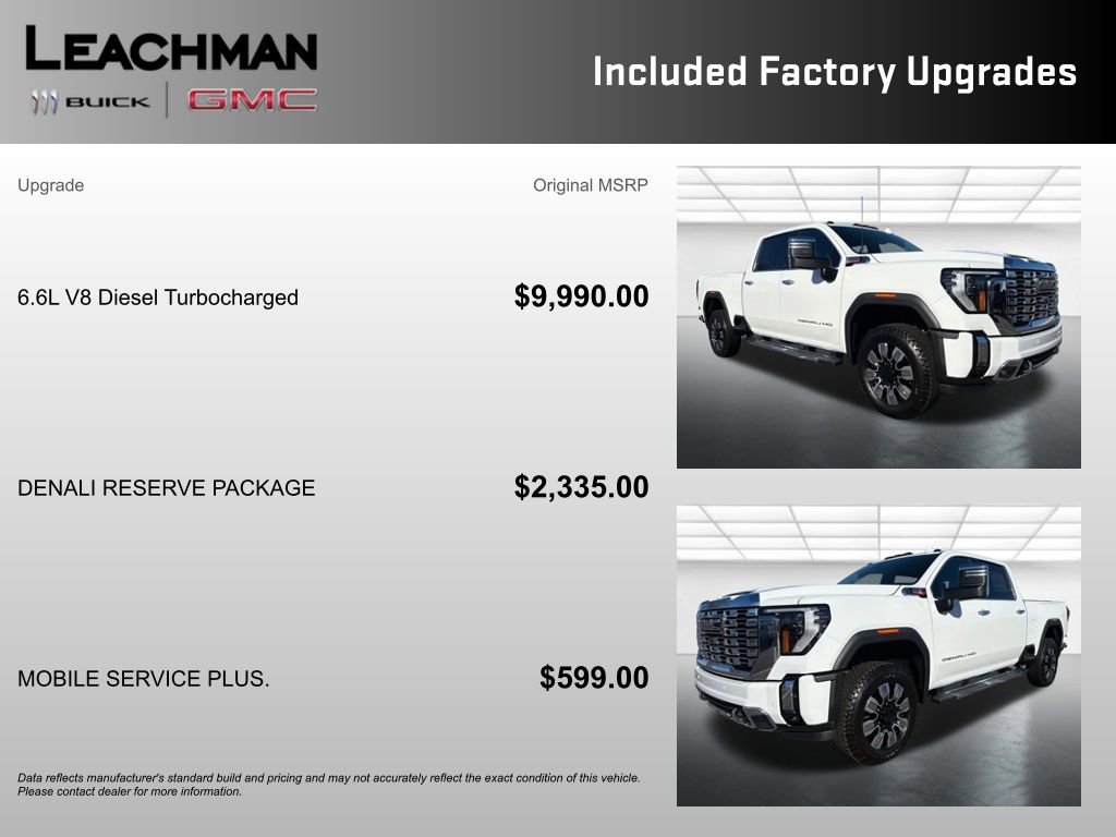 New 2026 GMC Sierra 2500 Denali w/ Denali Reserve Package AWD/4WD image 4