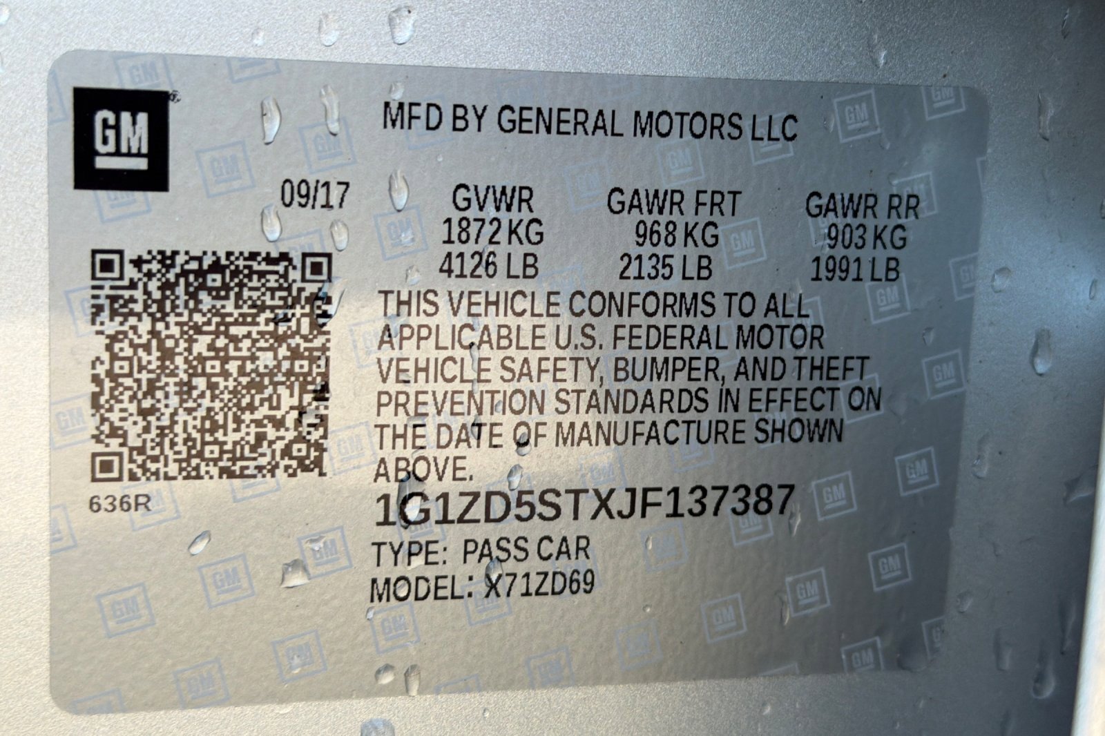 Used 2018 Chevrolet Malibu LT w/ Leather Package image 40