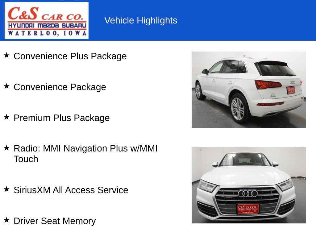 Used 2020 Audi Q5 2.0T Premium Plus w/ Premium Plus Package AWD/4WD image 7