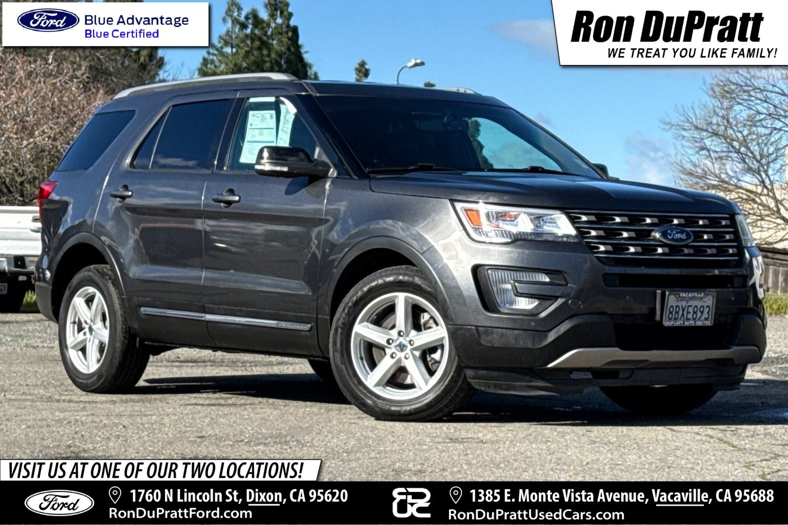 Certified 2017 Ford Explorer XLT w/ Equipment Group 202A