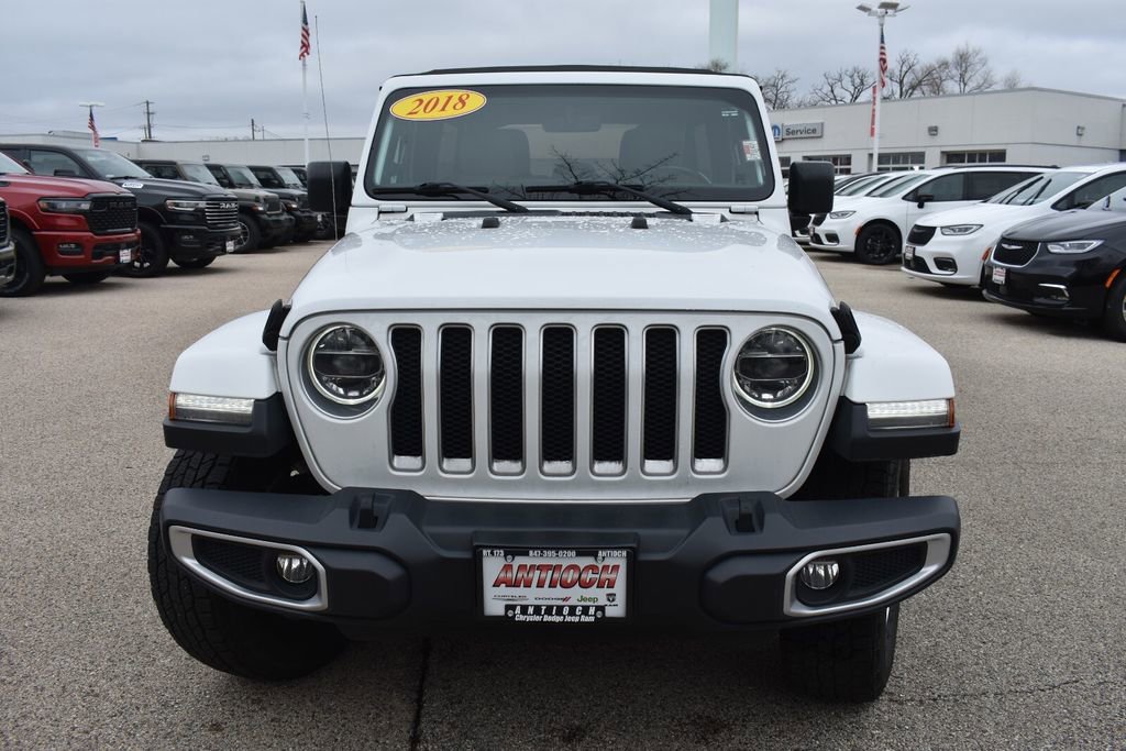 Used 2018 Jeep Wrangler Unlimited Sahara image 11