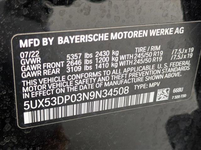 Used 2022 BMW X3 xDrive30i w/ Premium Package 2 AWD/4WD image 16