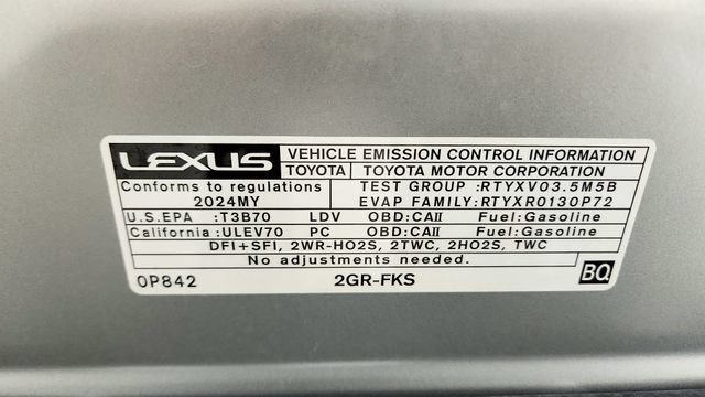 Used 2024 Lexus ES 350 F Sport w/ Accessory Package (Z2) FWD image 72