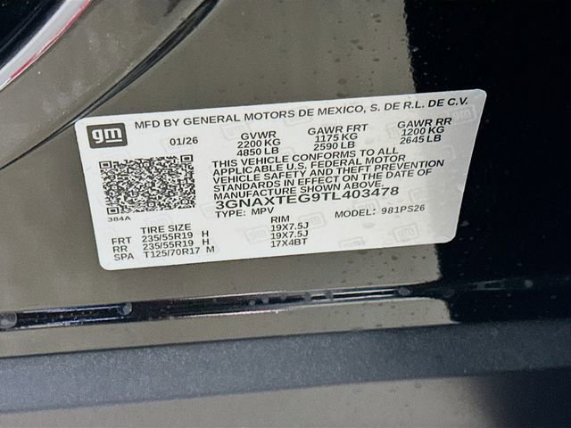 New 2026 Chevrolet Equinox RS w/ Convenience Package III image 31