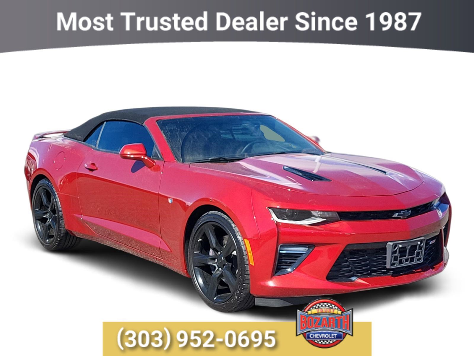 Used 2017 Chevrolet Camaro SS RWD image 1