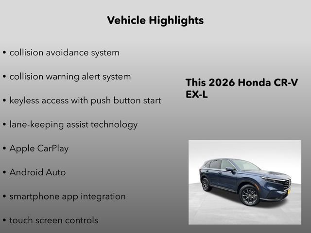 New 2026 Honda CR-V EX-L image 10